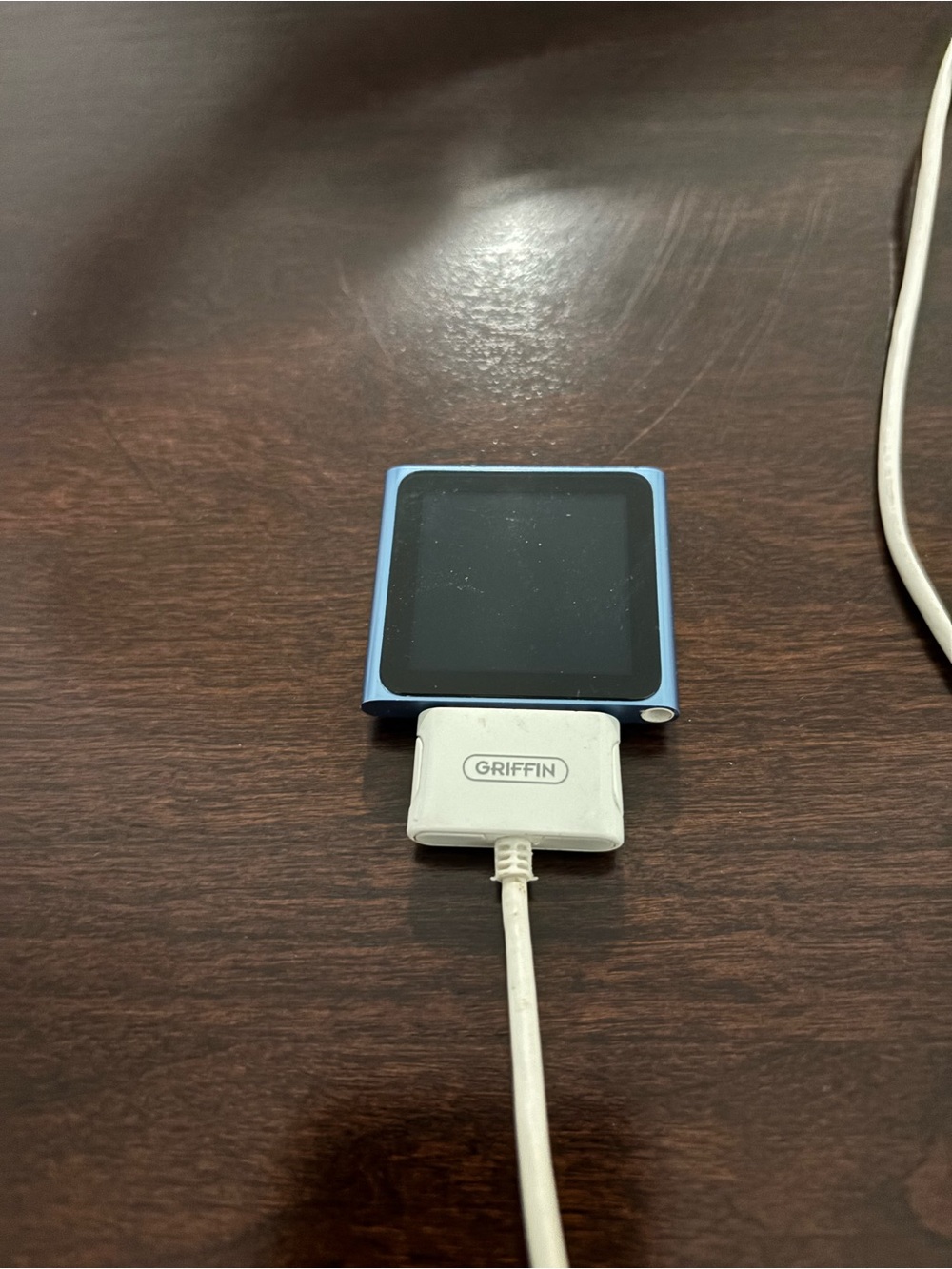 Apple iPod Nano Blue with Black Screen